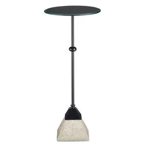 Product Image 1 for Parna Concrete Accent Table from Currey & Company