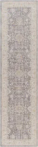 Product Image 1 for Avant Garde Woven Global Inspired Wool Charcoal / Sage Rug - 2'7" x 10' from Surya