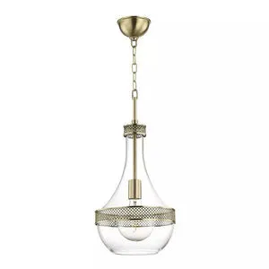 Product Image 2 for Hagen 1 Light Small Pendant from Hudson Valley