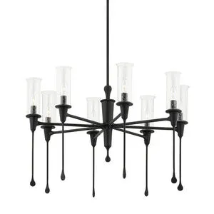 Product Image 2 for Chisel 8 Light Chandelier from Hudson Valley