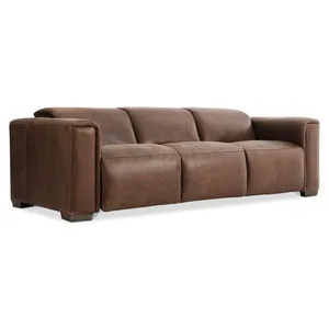 Product Image 1 for Billings Leather Power Motion Sofa from Bernhardt Furniture