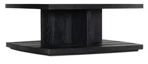 Product Image 1 for Linville Falls Shou Sugi Ban Square Pine Veneer Cocktail Table from Hooker Furniture