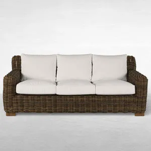 Product Image 1 for Montauk Resin Wicker Outdoor Sofa from Summer Classics