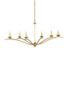 Product Image 1 for Flannery Chandelier from Currey & Company