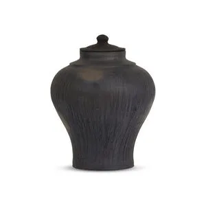 Product Image 1 for Clea Aged Black Ceramic Vase from Four Hands