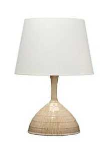 Product Image 1 for Trumpet Beige Ceramic Table Lamp from Jamie Young