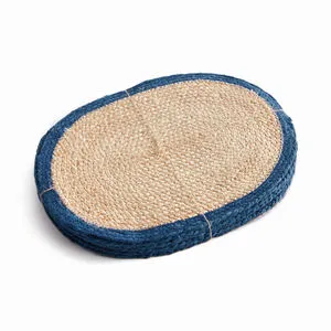 Product Image 1 for Jute Coil Oval Placemats, Set Of 8 from Napa Home And Garden