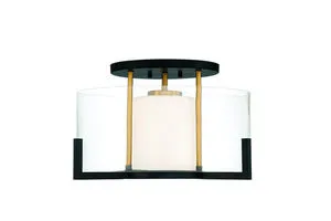 Product Image 2 for Eaton 1 Light Semi-Flush from Savoy House 