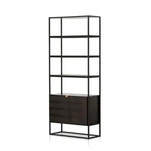 Product Image 1 for Kelby Solid Mango Bookcase - Vintage Brown from Four Hands