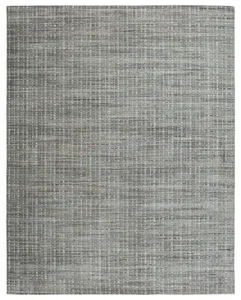 Product Image 3 for Thaddea Handmade Striped Gray/ Blue Rug from Jaipur 