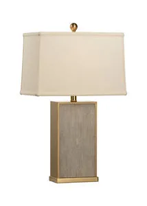 Product Image 1 for Louise Gray Shagreen Lamp from Chelsea House