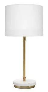 Product Image 2 for Grace Brass & Marble Table Lamp from Jamie Young