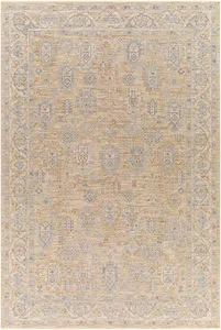 Product Image 1 for Avant Garde Woven Gold / Denim Rug - 6'7" x 9'6" from Surya