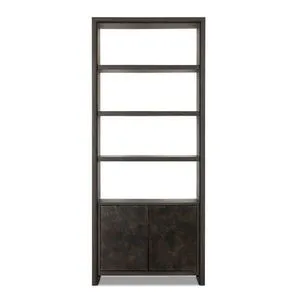 Product Image 1 for Arlington Espresso Oak 2-Door Bookcase from Four Hands