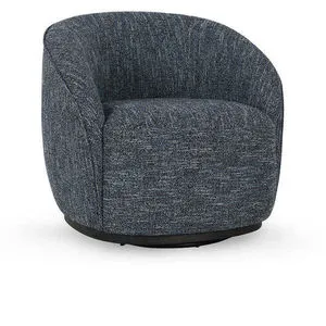 Product Image 1 for Andrea Swivel Accent Chair Blue from Classic Home Furnishings