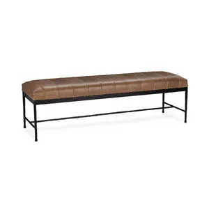 Product Image 1 for Madeleine Leather Bench from Classic Home Furnishings