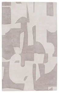 Product Image 3 for Noverre Handmade Abstract Taupe/ Cream Area Rug from Jaipur 