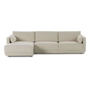 Product Image 1 for Toland Palma Cream 2-Piece Sectional With Chaise from Four Hands