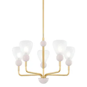 Product Image 1 for Doreen 5-Light Chandelier from Mitzi