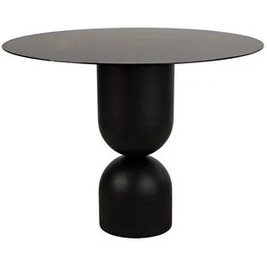 Product Image 3 for Wanda Dining Table, Black Metal from Noir