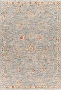 Product Image 1 for Avant Garde Woven Light Denim / Light Gray Rug - 6'7" x 9'6" from Surya