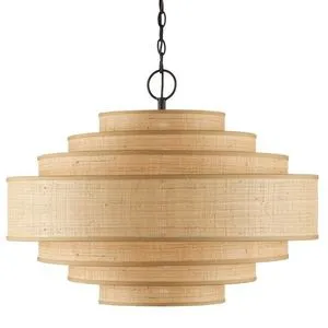 Product Image 1 for Maura Natural Chandelier from Currey & Company