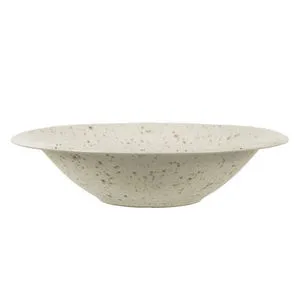 Product Image 1 for Bosque White Stoneware Salad Bowl from BIDKHome