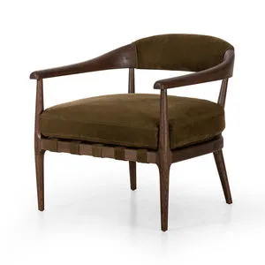 Product Image 1 for Dane Cottswald Moss Nubuck Leather Chair from Four Hands