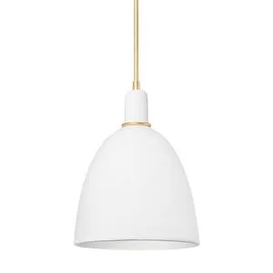 Product Image 1 for Copake 1-Light Matte Ivory Ceramic Pendant from Hudson Valley