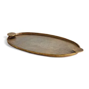Product Image 1 for Hahn Decorative Antique Brass Tray from Napa Home And Garden