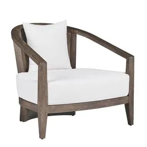 Product Image 3 for Sobek Textured Back Outdoor Lounge Chair from Arteriors