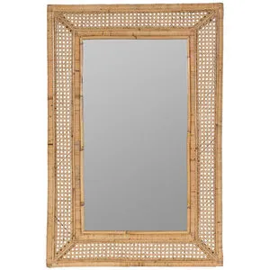 Product Image 1 for Jacob Natural Rattan Wall Mirror from Cooper Classics