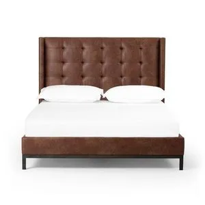 Product Image 1 for Newhall Bed - 55" - Vintage Tobacco from Four Hands