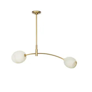 Product Image 1 for Artemis Natural Brass Double Pendant from Regina Andrew Design