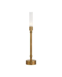 Product Image 1 for Paseo Brass Cordless Table Lamp from Currey & Company