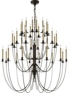Product Image 1 for Erika Three-Tier Chandelier from Visual Comfort