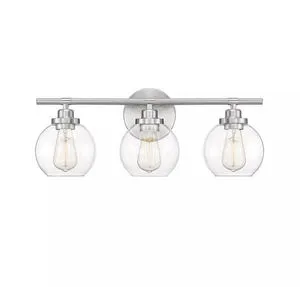 Product Image 2 for Carson Satin Nickel 3 Light Bath from Savoy House 