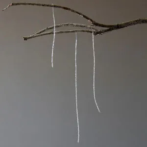 Product Image 1 for Sacha Glass Beaded Icicle Ornament, Set of 3 from Park Hill Collection