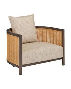 Product Image 1 for Celebes Calcutta Linen Chair from Currey & Company