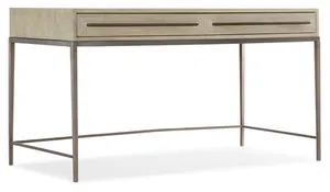 Product Image 6 for Cascade Oak & Metal Writing Desk from Hooker Furniture