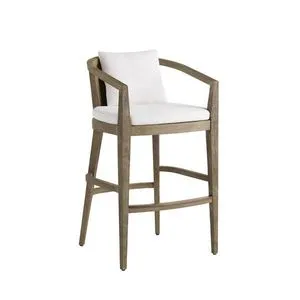 Product Image 1 for Sobek Textured Back Outdoor Stool from Arteriors