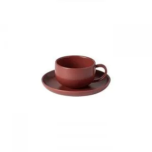 Product Image 1 for Pacifica Tea Cup And Saucer, Set of 6 - Cayenne from Casafina