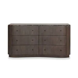 Product Image 1 for Boa Espresso Mindi Veneer 6 Drawer Dresser from Four Hands