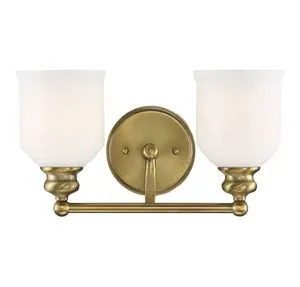 Product Image 1 for Melrose 2 Light Bath Bar from Savoy House 