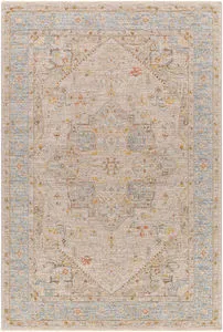 Product Image 1 for Avant Garde Woven Taupe/ Sky Blue Rug - 5' x 7'5" from Surya