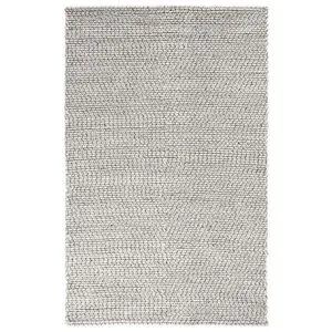 Product Image 1 for Dawson 5'x8' Wool Blend Fabric Handwoven  Gray Accent Area Rug from Classic Home Furnishings