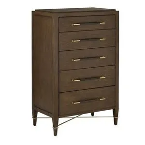 Product Image 1 for Verona Chanterelle Five-Drawer Chest from Currey & Company