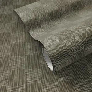 Product Image 1 for Checkers Olive I Wallpaper by Getty Images from Four Hands