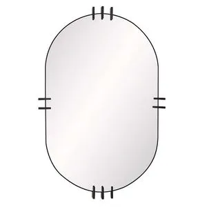 Product Image 4 for Wilder Black Bronze Iron Mirror from Arteriors