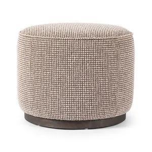 Product Image 1 for Sinclair Round Ottoman from Four Hands